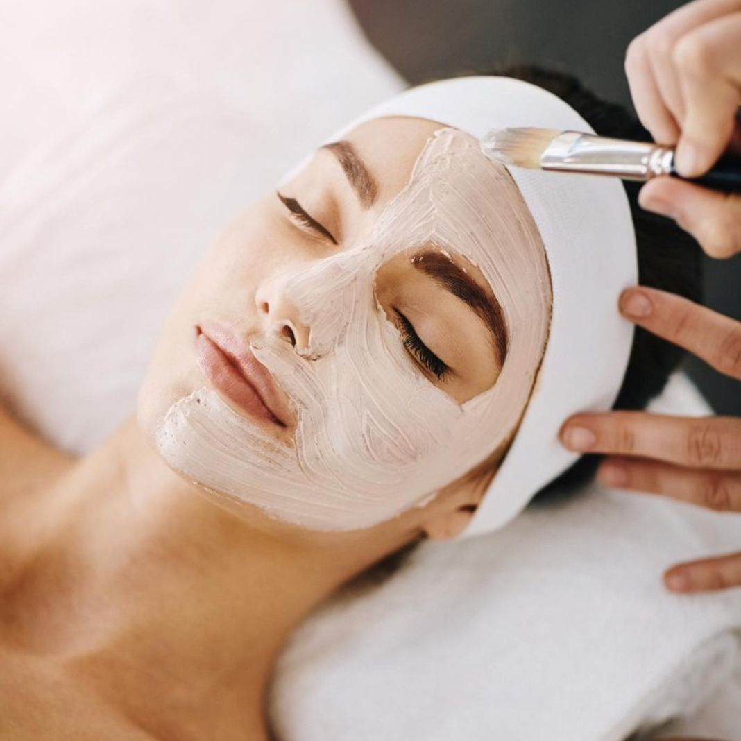 Professional facial treatment at Annie's Aesthetics