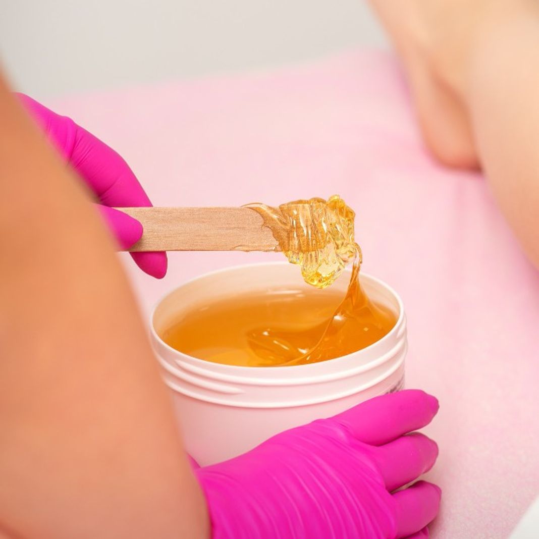 Sugar waxing treatment at Annie's Aesthetics
